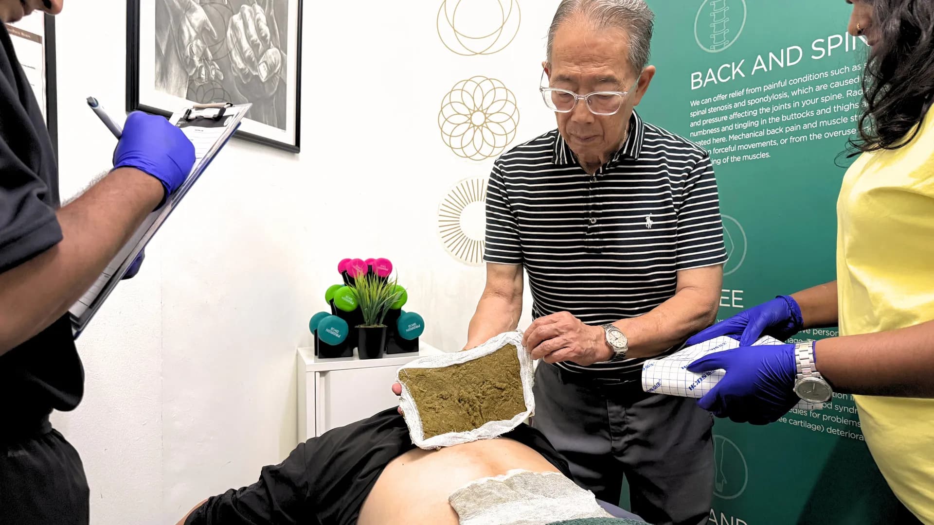 Physiotherapy treatment